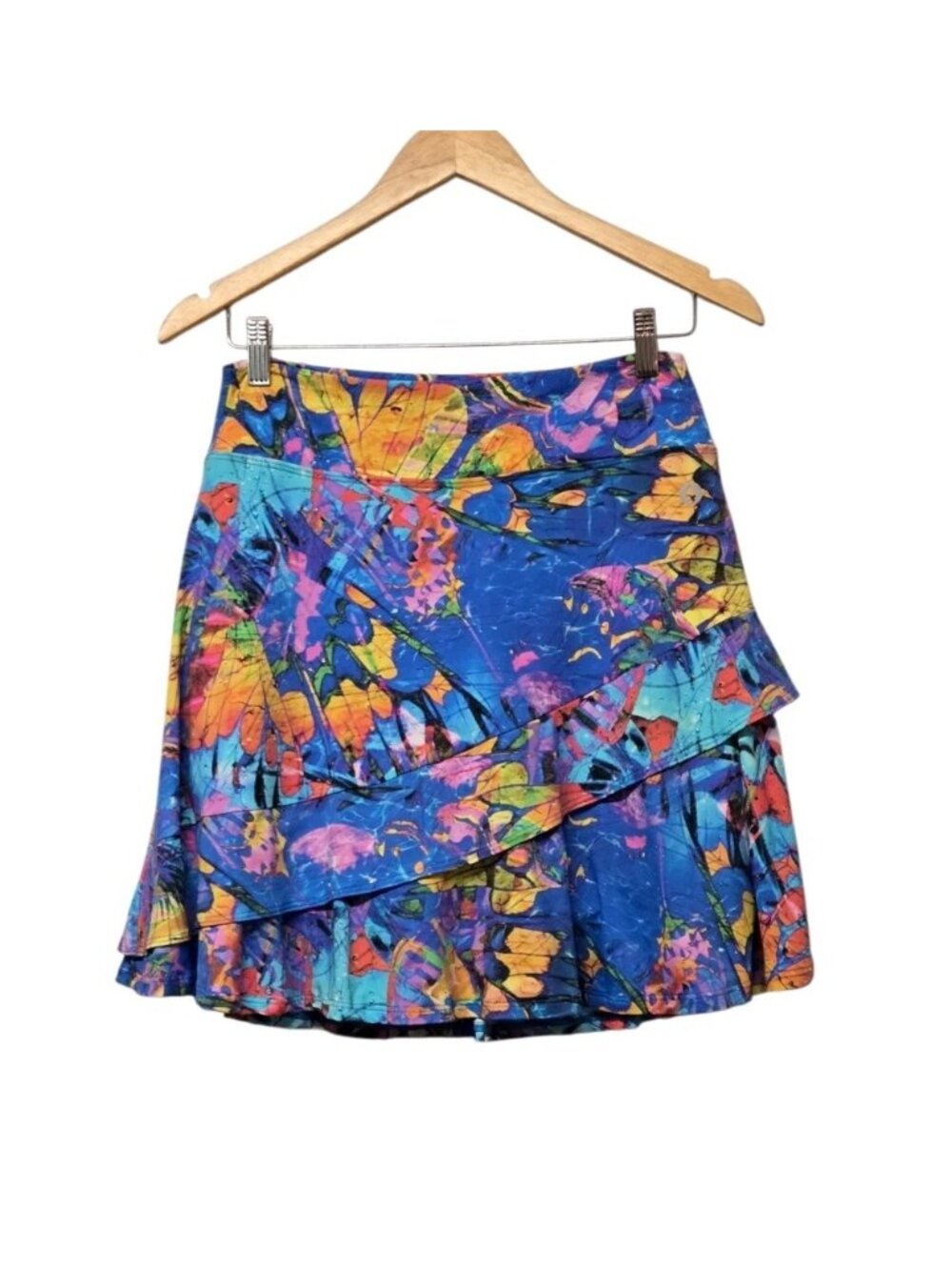 Dona Jo Fitness Skort Womens Size 2 (Large) Multicolor Golf Pickle Ball Tennis